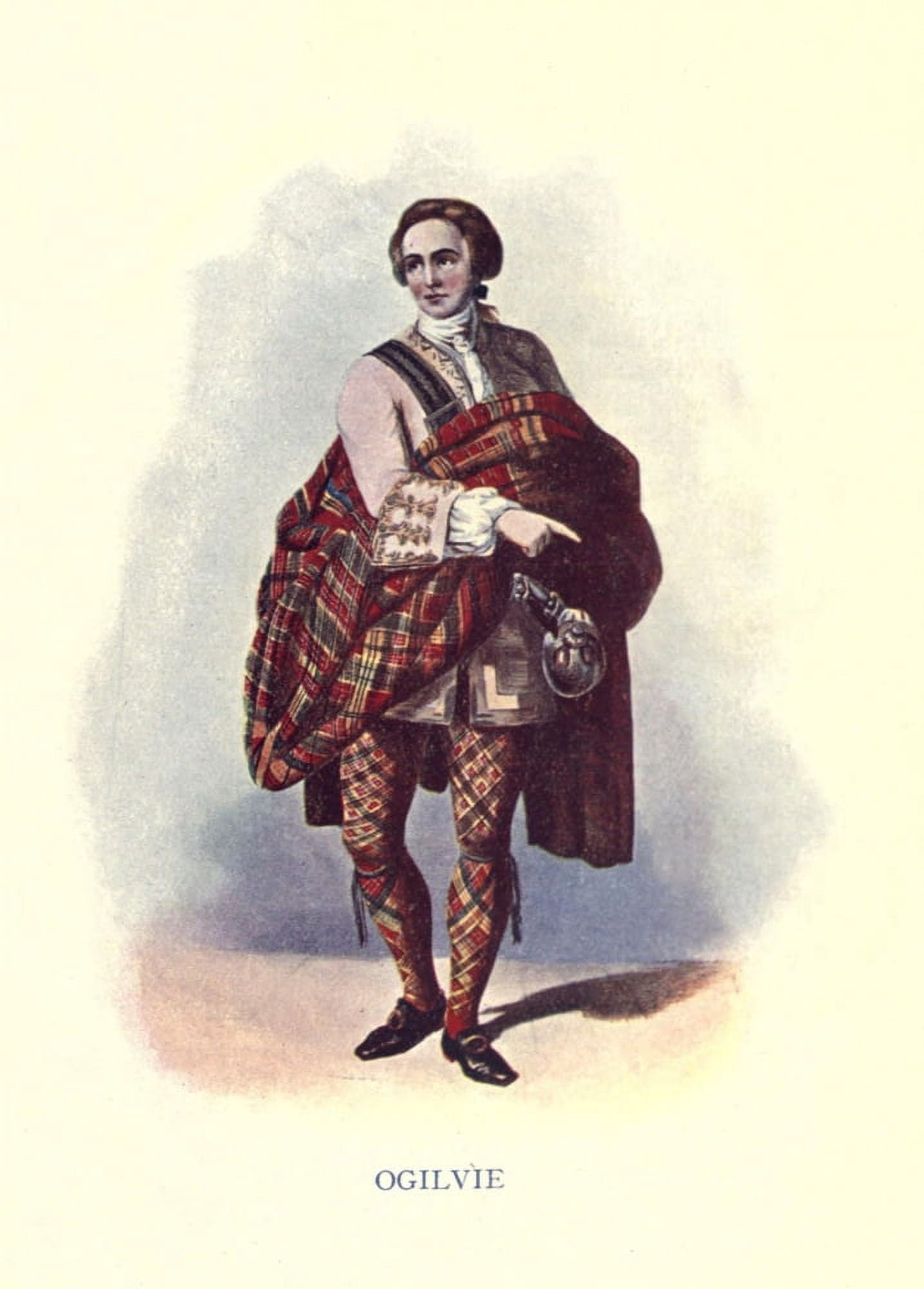 Highland Clans of Scotland 1923 Ogilvie Canvas Art - Robert R McIan (24 x 36)