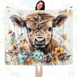 Highland Cow Blanket 40