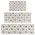 thumbnail image 1 of Highland Cow Cactus Triangle Pattern Kitchen Rugs Sets Of 3,Kitchen Runner Rugs Non Skid Washable,Decorative Kitchen Floor Mats for Kitchen,Sink,Laundry,17"x30"+ 17"x47" + 17"x59", 1 of 6