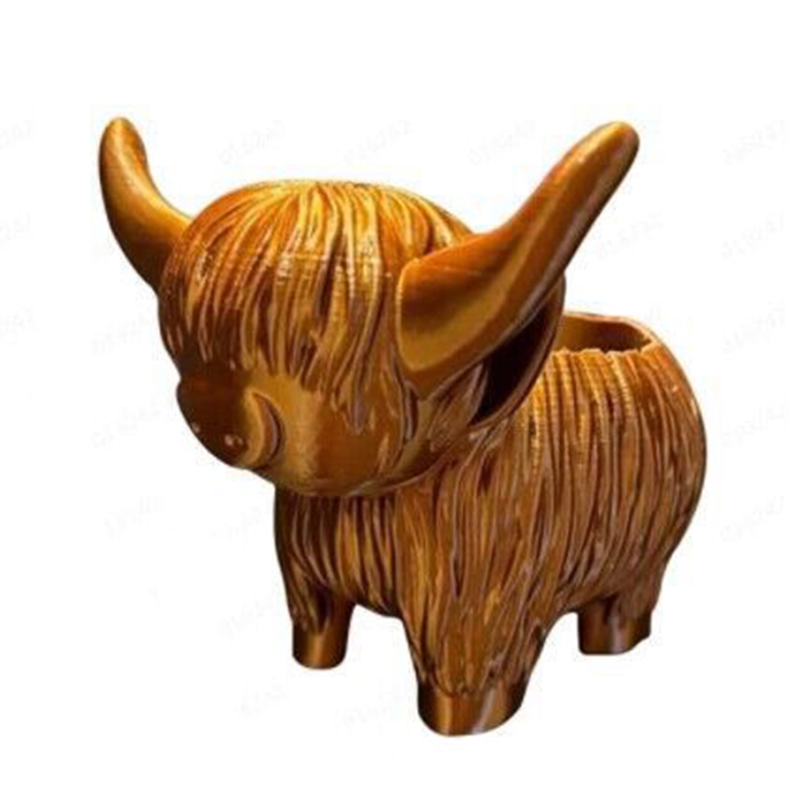 Highland Cow Figurine,Highland Cow Decor,Highlander Cow Gift,Cow ...