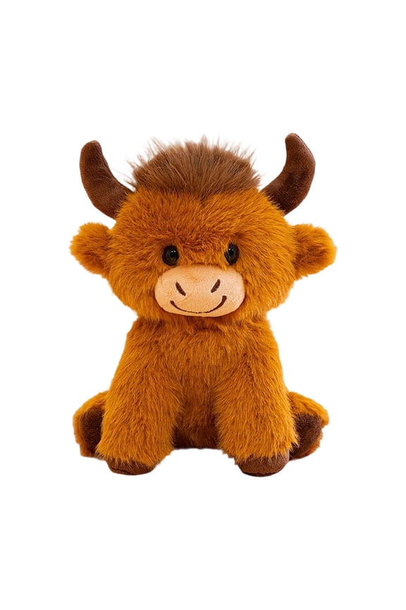 Highland Cow Graduation Plush Doll Gift, Cute Stuffed Animal With Graduation Cap Keepsake Souvenir For Graduation Season Celebration, Decorative Gift For Students And Friends