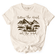 thumbnail image 1 of Highland Cow Isaiah 8:11-13 Christian T-Shirt, Follow the Word Not the Herd Bible Verse Western Tee, 1 of 8