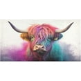 thumbnail image 1 of Highland Cow Kitchen Mat Soft and Absorbent Bath Mats for Bathroom Non Slip Quick Dry Shaggy Bath Carpet Machine Wash for Kitchen Bathroom Shower 39x20 in Home Decor, 1 of 7