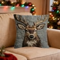 thumbnail image 1 of Highland Cow Mom And Calves Print Throw Pillow Cover,Short plush Decorative Square Pillpw Case Decor ,Lumbar Pillows Case, Cushion For Sofa Couch Bed,Farmhous Decor for Couch Sofa Bed 18x18 2026, 1 of 6