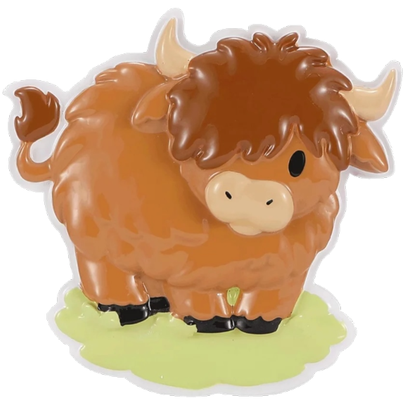 Highland Cow Ornament