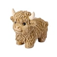 thumbnail image 1 of Highland Cow Outdoor Garden Statues,4.3×2.9×3.1in Resin Simulation Cattle Figurines Sculptures Garden Yard Decorations Lawn Ornaments Outside Patio Art Yard Decorations for Garden Decor Gift, 1 of 7