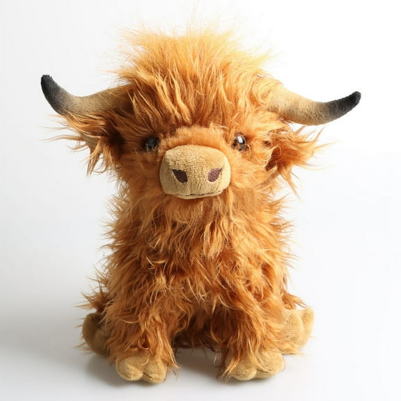 Highland Cow Scottish Calf 25cm Cute plush toys