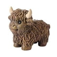 thumbnail image 1 of Highland Cow, Scottish Highland Cow, Gnomes with Sunflower Resin Figurine, Calf Gnome Herd Gnome Gifts for Halloween Christmas Farmhouse Table Home Garden Decorations, 1 of 7