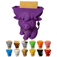 thumbnail image 1 of Highland Cow Sponge Holder, Cute Hanging Sponge Holder with Drainage, 9D Printed Sink Sponges Holder, Keep Your Sponges Dry & Smiling, Funny Sponge Stand for Kitchen Sink (Purple), 1 of 7
