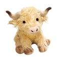 thumbnail image 1 of Highland Cow Stuffed Animal 7.9'' Realistic Scottish Cow Plush Toy Soft Farm Animal Cattle Plushie Doll Gift, 1 of 4
