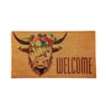 thumbnail image 1 of Highland Cow Welcome Coir Mat, 1 of 1
