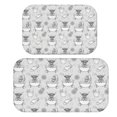 thumbnail image 1 of Highland Cow and Bathtub Print Bath Mat Set Of 2,Non-Slip Rug for Bathroom,Kitchen,Bedroom,Entrance, 30x17 and 23.5x15.7 Inches, 1 of 5