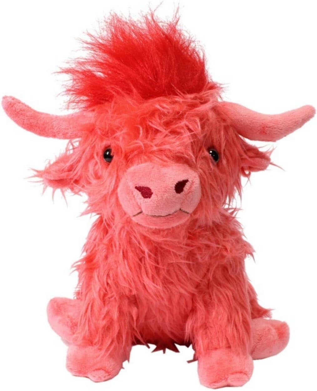 Highland Cows Plush Toy,Cartoon Characters Realistic Farm Highland Cows ...