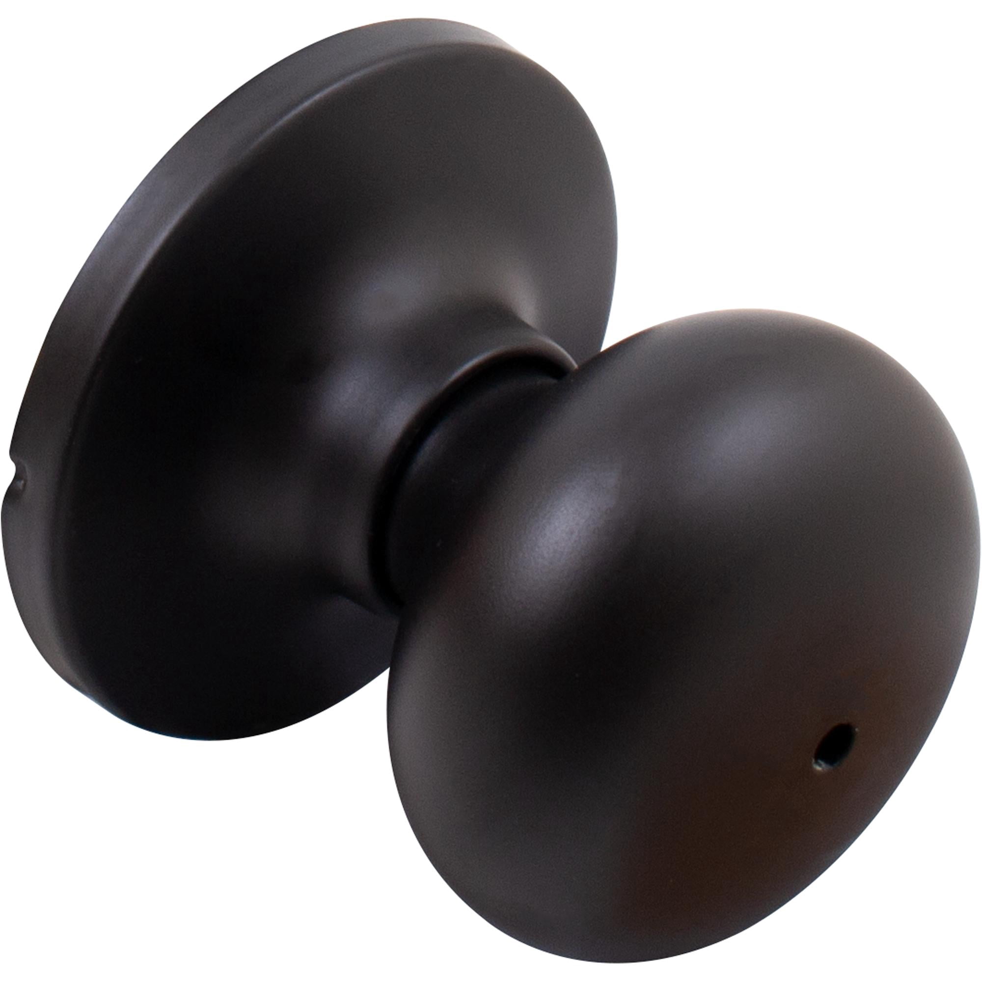 Highland Door Knob, Privacy (Bed/Bath) Latch, Matte Black by Stone ...