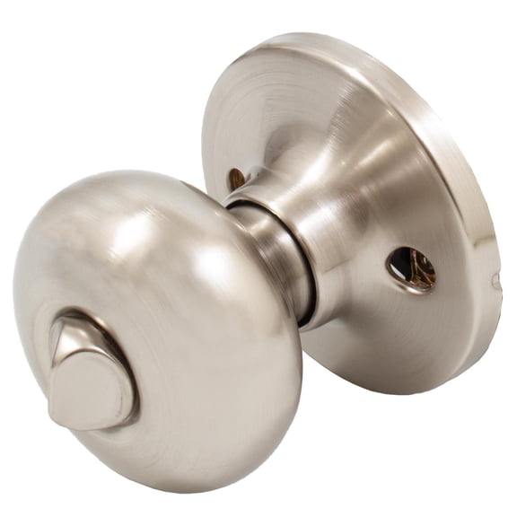 Highland Door Knob, Privacy (Bed/Bath) Latch, Satin Nickel by Stone Harbor Hardware
