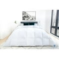 thumbnail image 1 of Highland Feather  600 Loft White Goose Down Lisburn Duvet/Comforter Summer Fill 500TC Casing with Corner Ties California King (40oz), 1 of 2