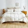 thumbnail image 1 of Highland Feather 700 Loft European White Down Duvet 500TC Pure Cotton Casing, 1 of 1