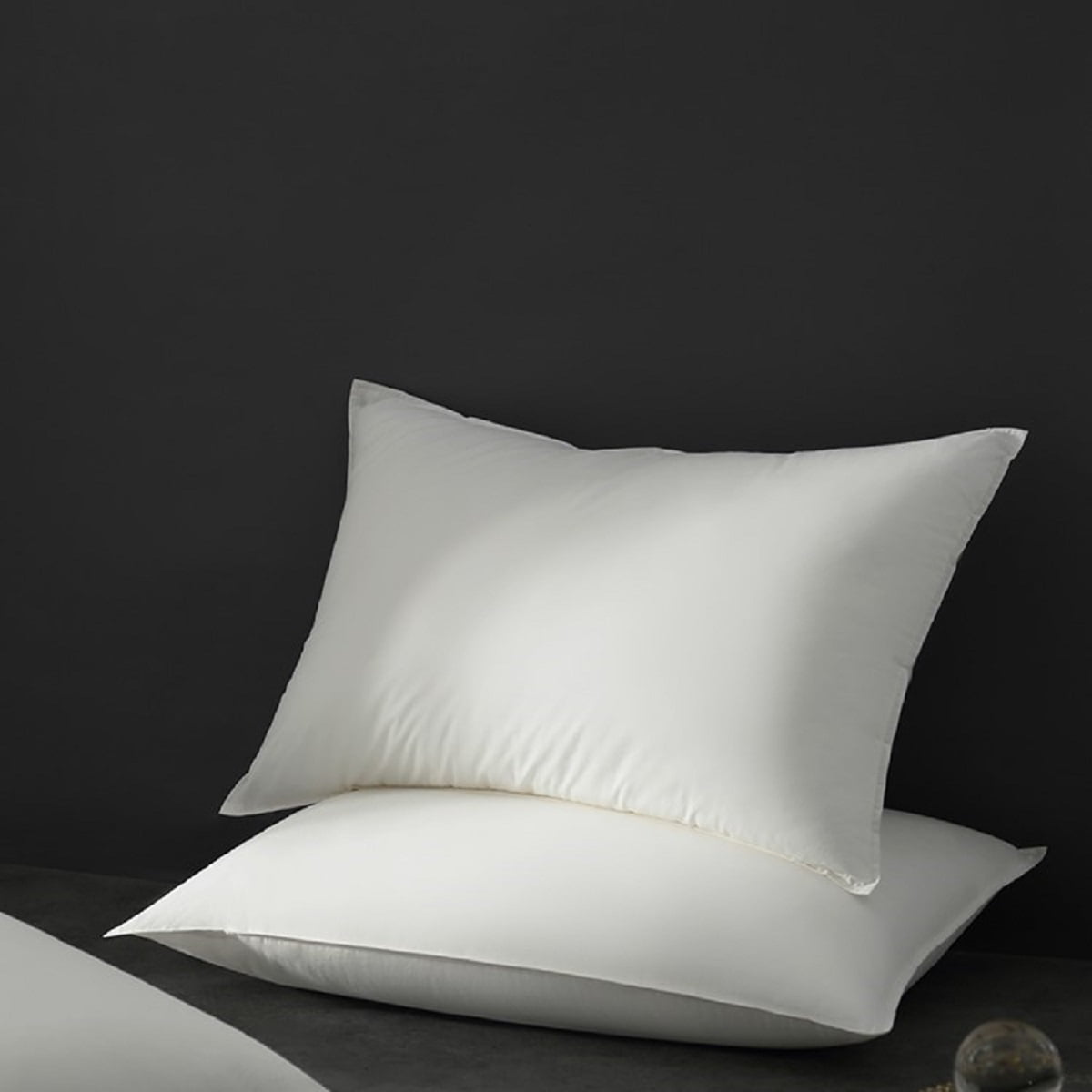 Highland Feather 700 Loft European White Down Pillow 500TC Pure Cotton