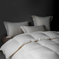 Highland Feather 725 Loft Canadian Hutterite White Goose Down Duvet 500TC Pure Cotton Casing