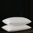 thumbnail image 1 of Highland Feather 725 Loft Canadian Hutterite White Goose Down Pillow 700TC Pure Cotton Casing, One Pillow, 1 of 6