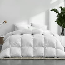 Highland Feather 850 Loft Hungarian White Goose Down Duvet 500TC Pure Cotton Casing