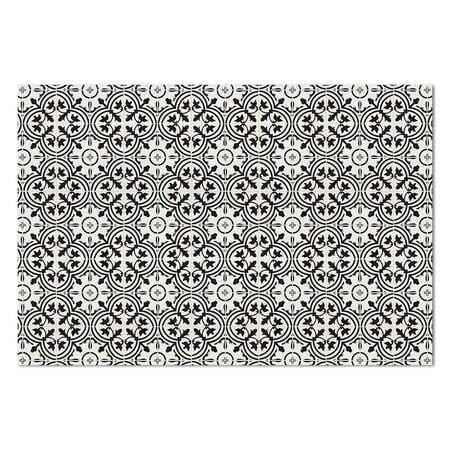 Highland Home Backsplash Tile Design Deco-Floor Mat 3' x 2'