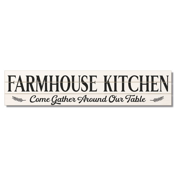 Highland Home Farmhouse Kitchen Indoor/Outdoor Pallet Wood Sign