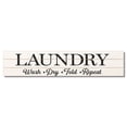 thumbnail image 1 of Highland Home Laundry Rules Indoor/Outdoor Pallet Wood Sign, 1 of 7