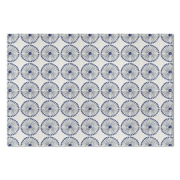 Highland Home Sun Tile Design Deco-Floor Mat 3' x 2'