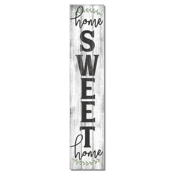 Highland Home "Sweet Home" Black & White Pine Pallet Wood Sign