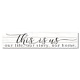 thumbnail image 1 of Highland Home This Is Us Decorative Pallet Wood Sign 36 inch by 7.5 inch Made in the USA, 1 of 1