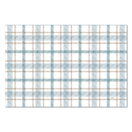 Highland Home Ticking Stripe Deco-Floormat 3' x 2'