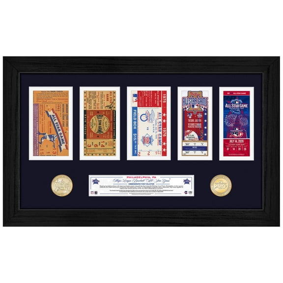 Highland Mint 2026 MLB All-Star Game 12" x 20" Ticket History Collection Bronze Coin Photo Mint