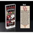 thumbnail image 1 of Highland Mint Oklahoma Sooners vs. Texas Longhorns Red River Rivalry 3D Ticket Block Art, 1 of 1