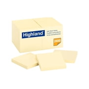 Highland Notes, 3 in. x 3 in., Yellow, 24 Pads/Pack