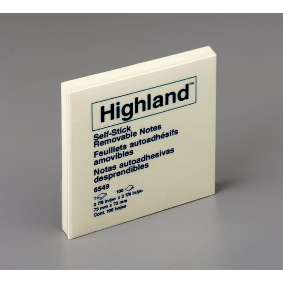 Highland Notes 6549, 3 in x 3 in (7.62 cm x 7.62 cm)