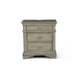 thumbnail interactive-video image 1 of Steve Silver Highland Park 3 Drawer Nightstand with USB chargers and outlets, Brown, 1 of 8