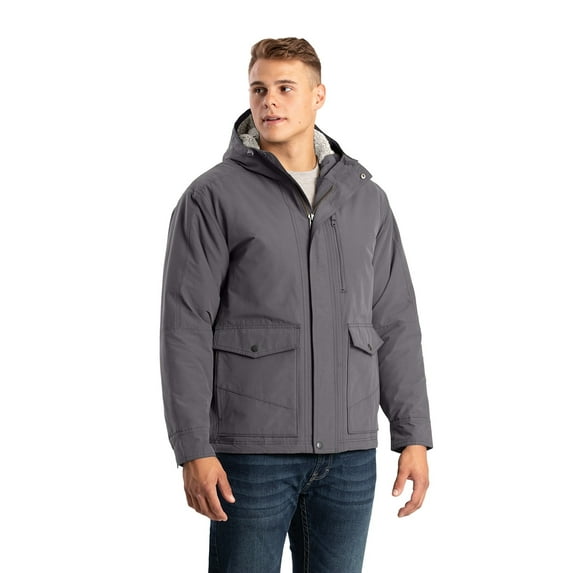 Highland Quilt-Lined Micro-Duck Hooded Coat