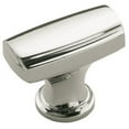 thumbnail image 1 of Amerock Highland Ridge 1-3/8 in (35 mm) Length Polished Nickel Cabinet Knob, 1 of 7