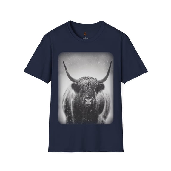 Highland Snow Cow Tee - Comfort Wear and Wildlife Care