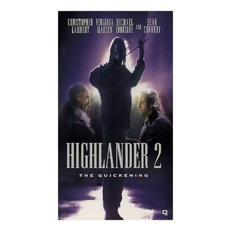 Highlander 2-Quickening (VHS Tape)