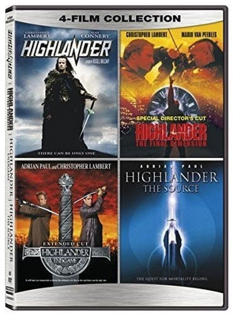 Highlander 4 Film Collection [DVD] - Walmart.com