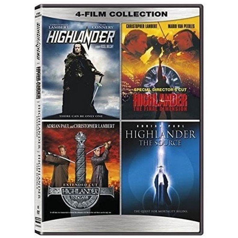 Highlander 4 Film Collection [DVD] - Walmart.com