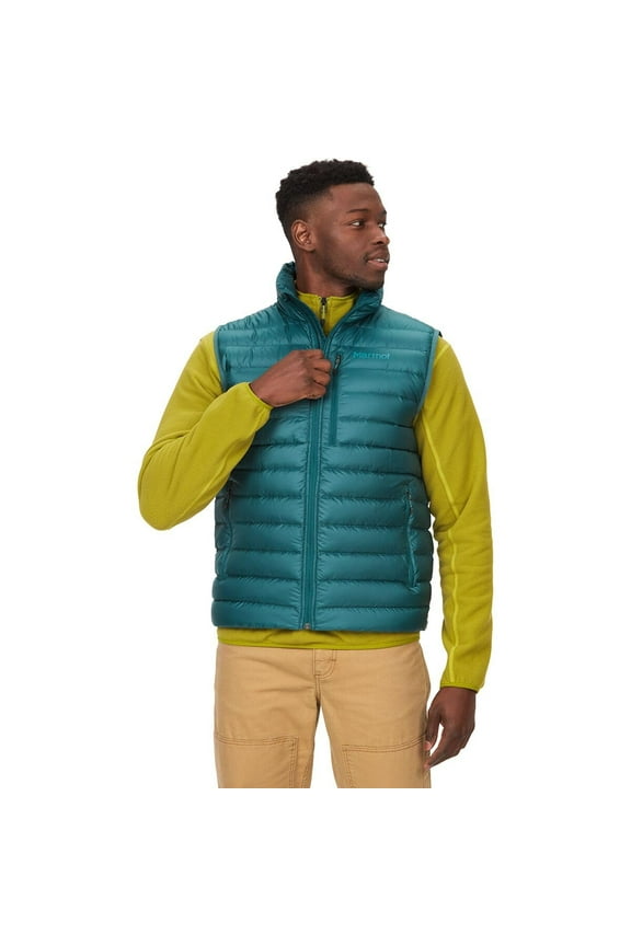 Highlander Down Vest - Men's, Dark Jungle, S