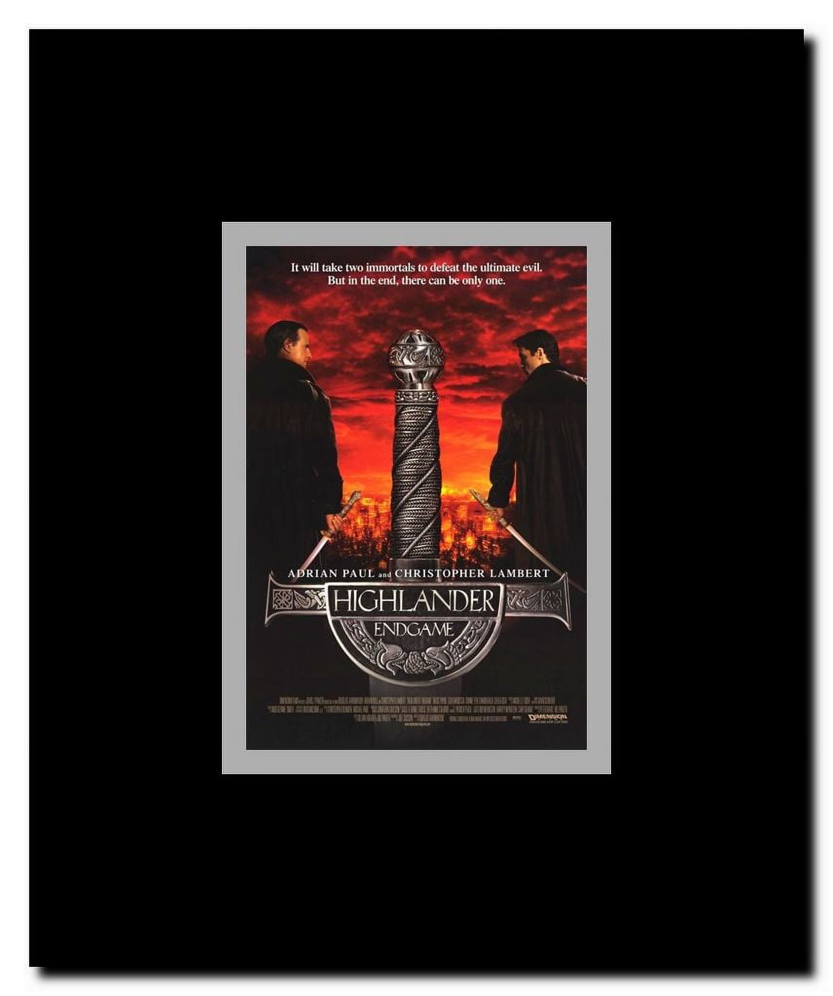 Highlander: Endgame Framed Movie Poster