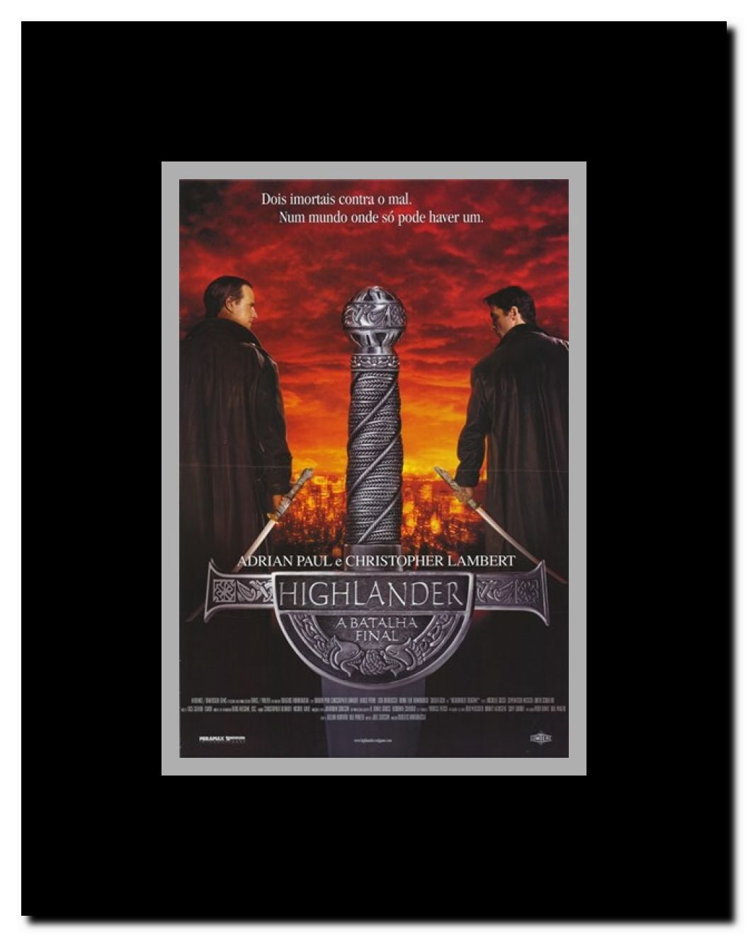 Highlander: Endgame Framed Movie Poster