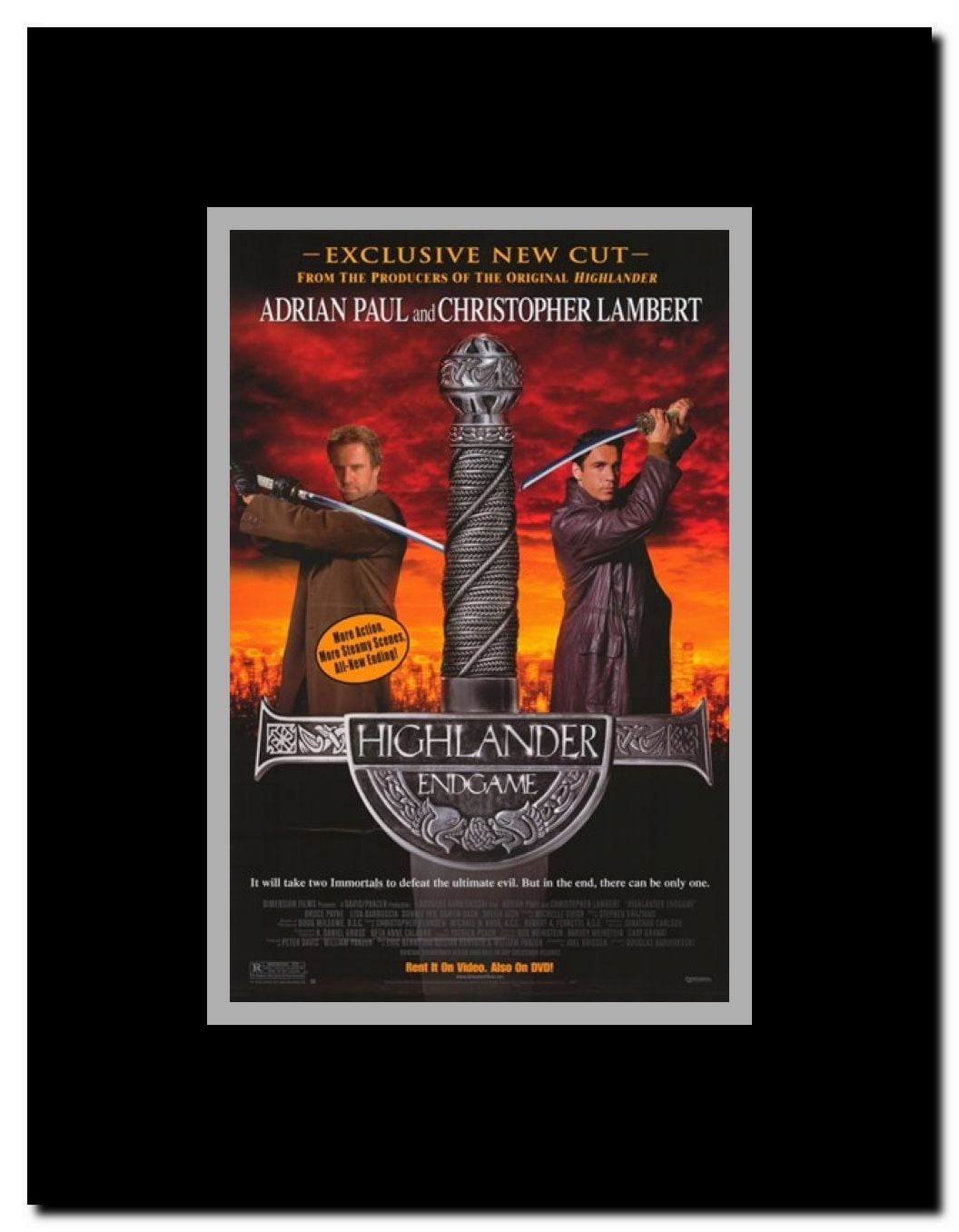 Highlander: Endgame Framed Movie Poster