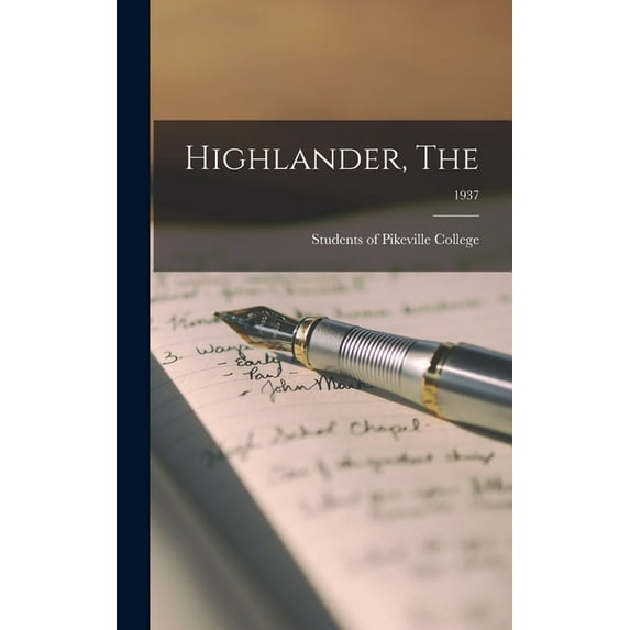 Highlander, The; 1937, (Hardcover)