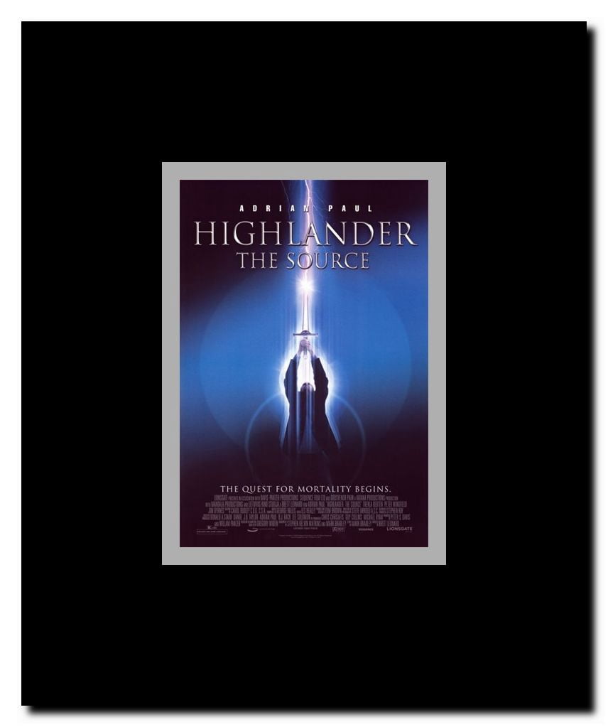 Highlander: The Source Framed Movie Poster