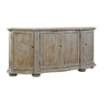 thumbnail image 1 of Highlands Blue Briquette 79-inch Curved Front Reclaimed Pine Sideboard, 1 of 3